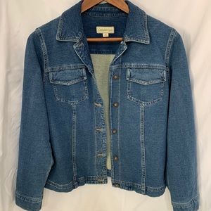 Denim jacket by Coldwater Creek petite small